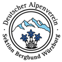 Logo Jugend des Deutschen Alpenvereins - Sektion Bergbund Würzburg